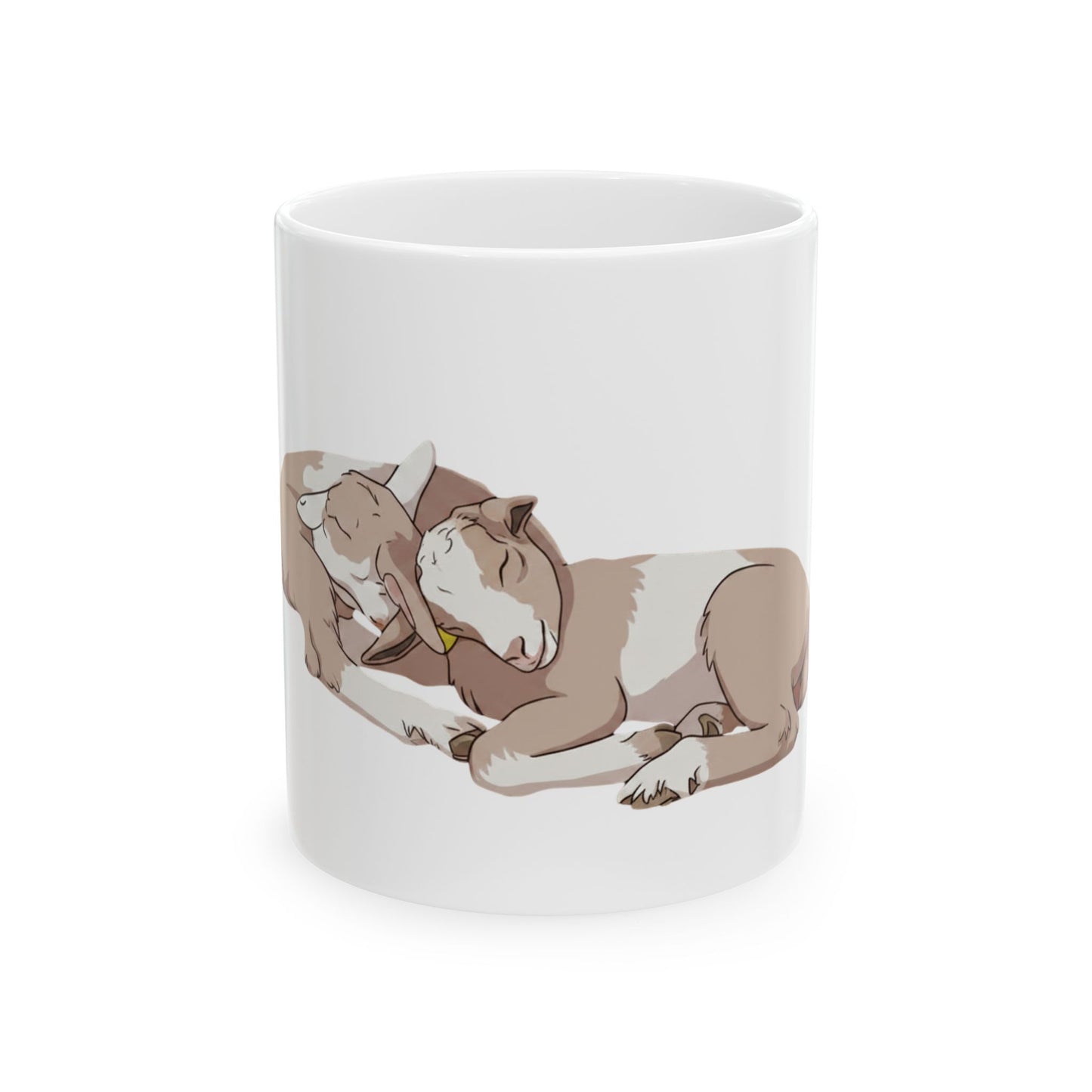 Sleeping Goat Kids Ceramic Mug — Cute Goat Kids Coffee Cup (11oz & 15oz)